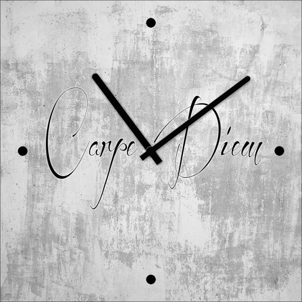 Wanduhr CARPE DIEM