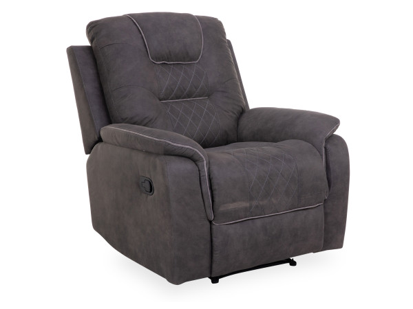 Sessel HARPER HONGKONG in grau aus Stoff