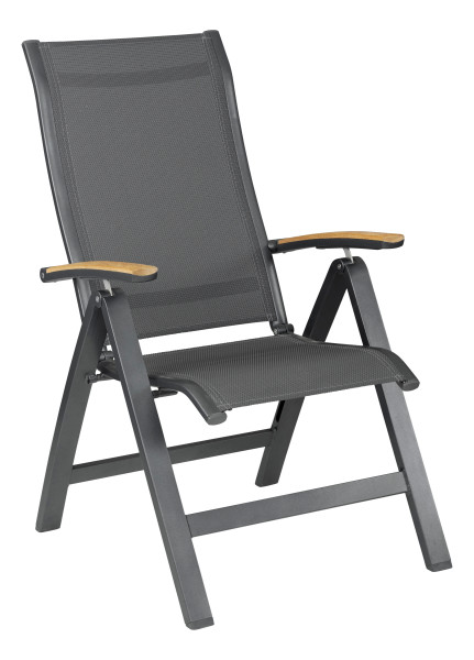 Gartenstuhl KETTLER ALTURA Curve in mehrfarbig aus Materialmix