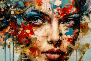 Akustikbild EYES IN COLOUR Akustikbild EYES IN COLOUR