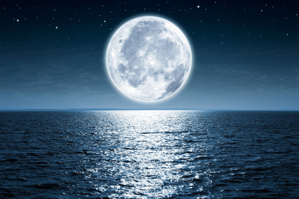Akustikbild VOLLMOND aus Materialmix