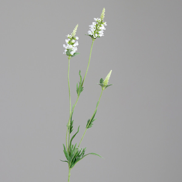 Kunstblume LÖWENMÄULCHEN in weiß aus Kunststoff