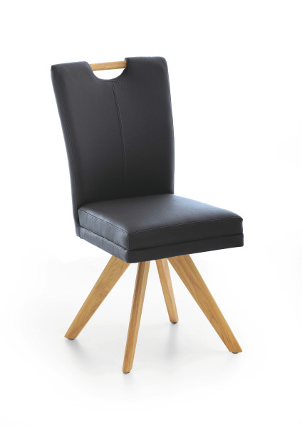 Polsterstuhl COLORADO in  Napoli schwarz