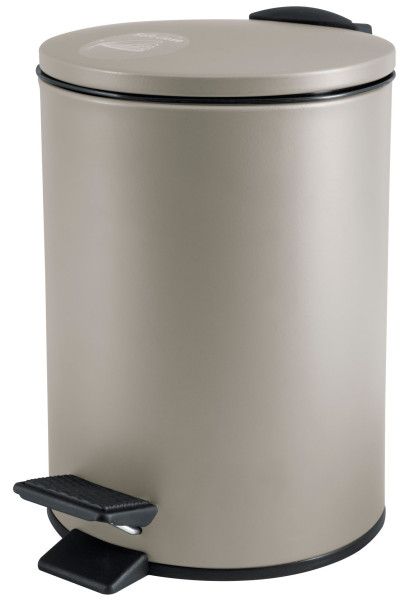 Kosmetikeimer ADELAR 3 Liter in taupe aus Stahl