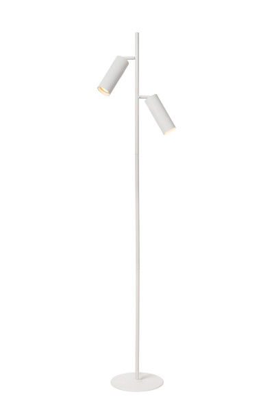 Stehleuchte CLUBS in weiß aus Aluminium