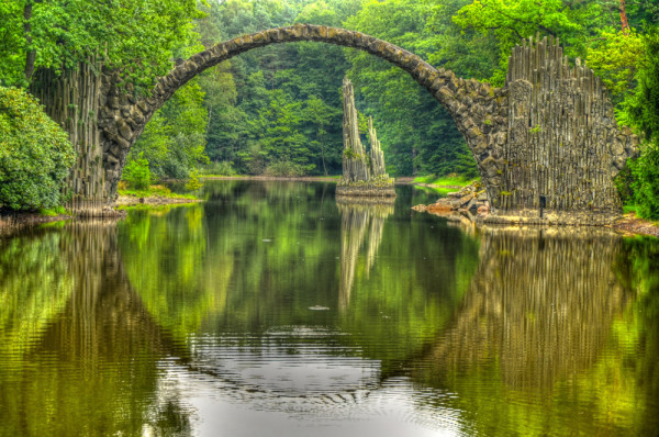 Akustikbild RAKOTZBRÜCKE aus Materialmix