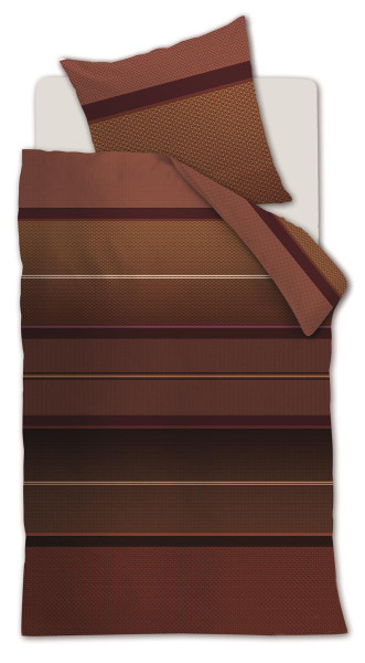 Bettwäsche RUNWAY Satin aus Baumwolle