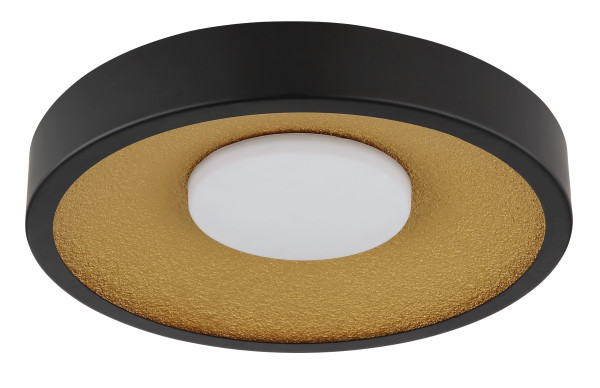 Deckenleuchte WOKI in schwarz aus Metall