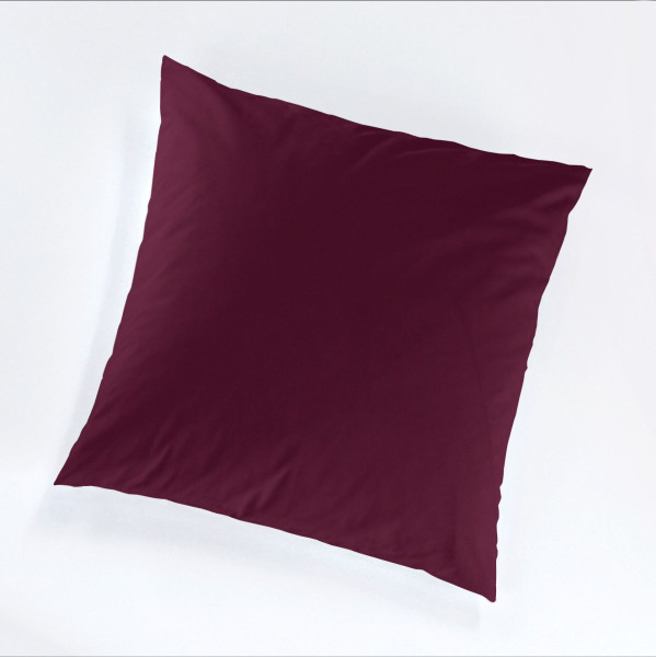 Kissenbezug Jersey bordeaux