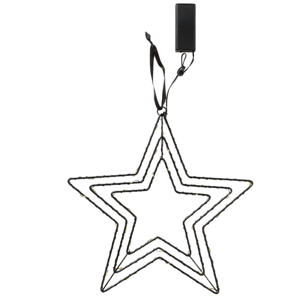 Christbaumschmuck Hänger LED Stern ELVIRA