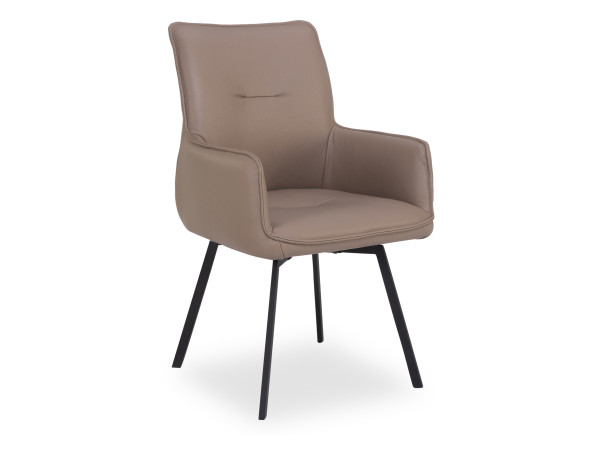 Armlehnstuhl vito BELLSIZE HORSENS in silver grey