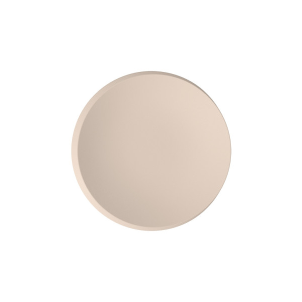 Brotteller NewMoon beige in beige aus Porzellan