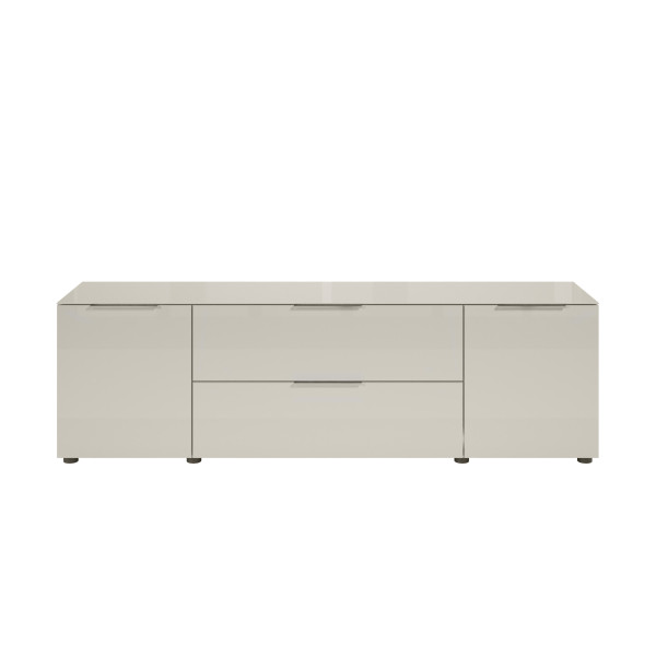 Lowboard HARPER BELEM in beige aus Dekor