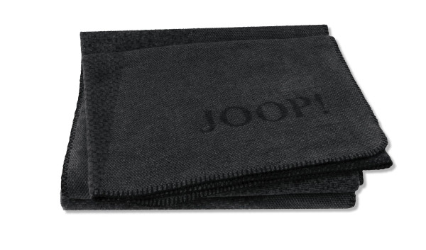 Wohndecke JOOP! DECOR in anthrazit aus Mischgewebe