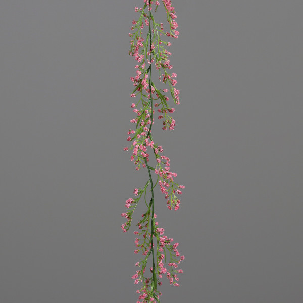 Kunstblume BLÜTENGIRLANDE in rosa aus Kunststoff