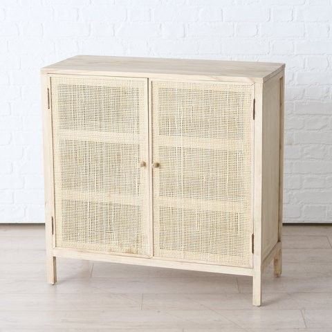 Schrank BAREA in natur aus Rattan
