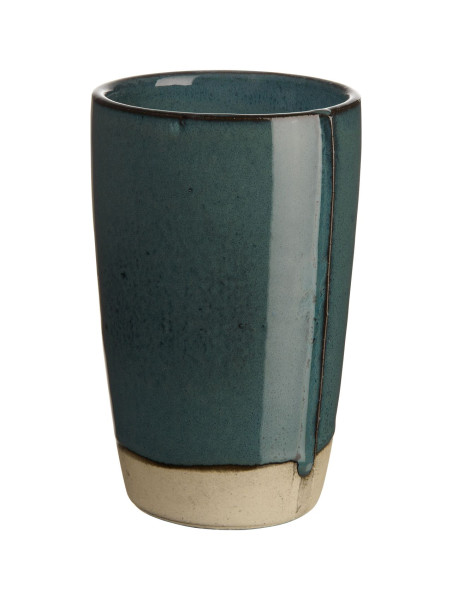 Becher VERANA in blau aus Steinzeug