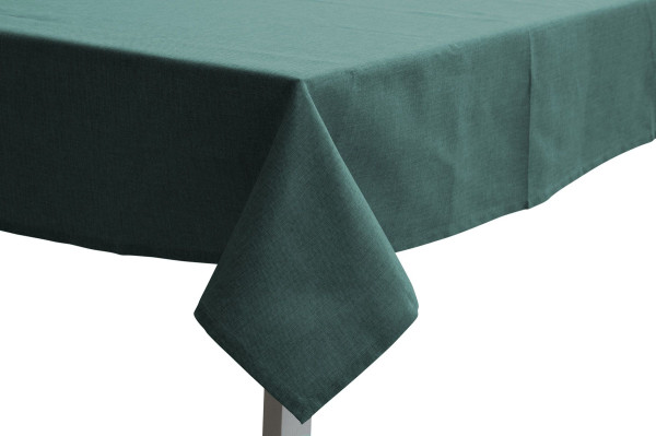 Tischdecke PANAMA pinie in grün aus Polyester