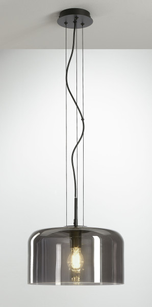 Pendelleuchte MIDNIGHT in schwarz aus Glas