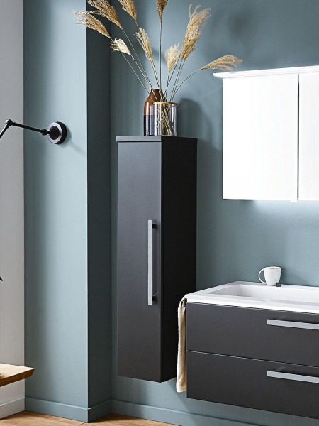 Midischrank SAN FRANCISCO in grau aus Dekor