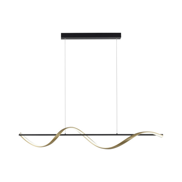 Pendelleuchte Q-SWING in anthrazit aus Metall