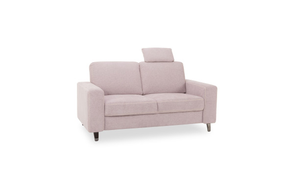 Recamiere vito BUDDY in rose aus Stoff