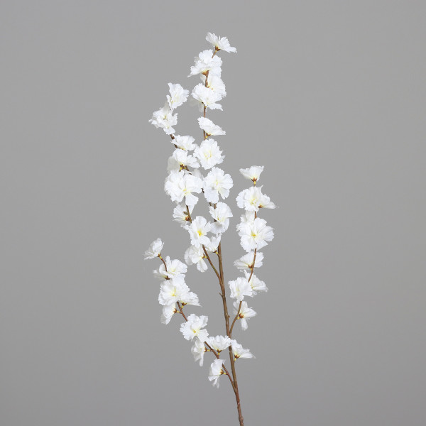Kunstblume KIRSCHBLÜTENZWEIG in creme aus Kunststoff