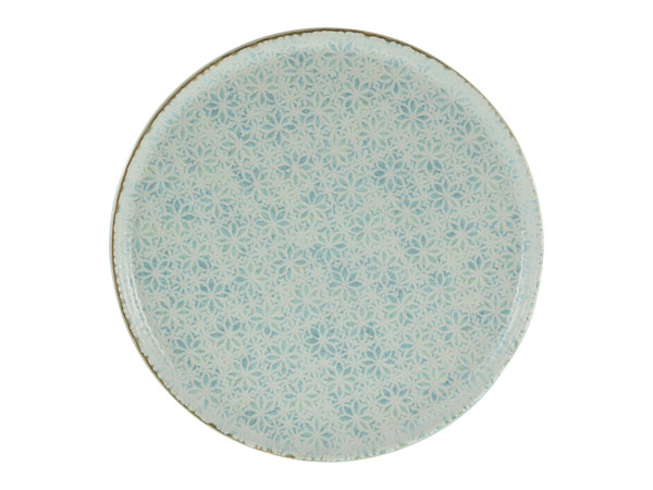 Speiseteller EMILIANA BLAU in blau aus Steinzeug