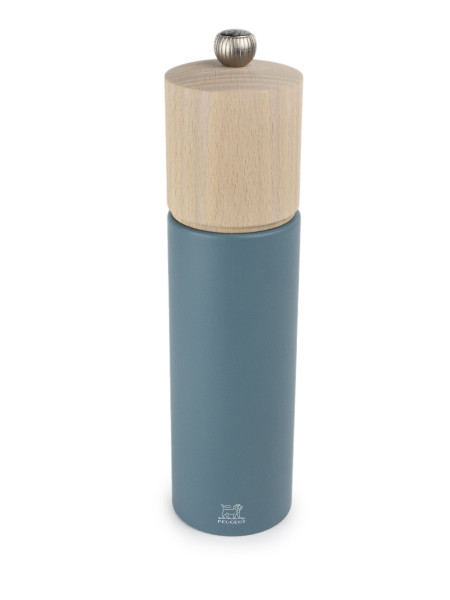 Pfeffermühle BOREAL in rauchblau aus Holz