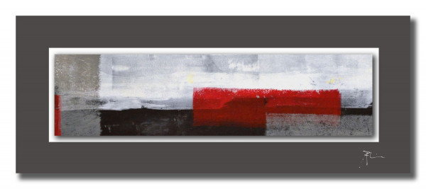 Unikat auf Aludibond (BH 125x50 cm)