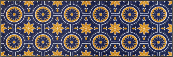 Fußmatte AZULEJO in mehrfarbig aus Polyamid