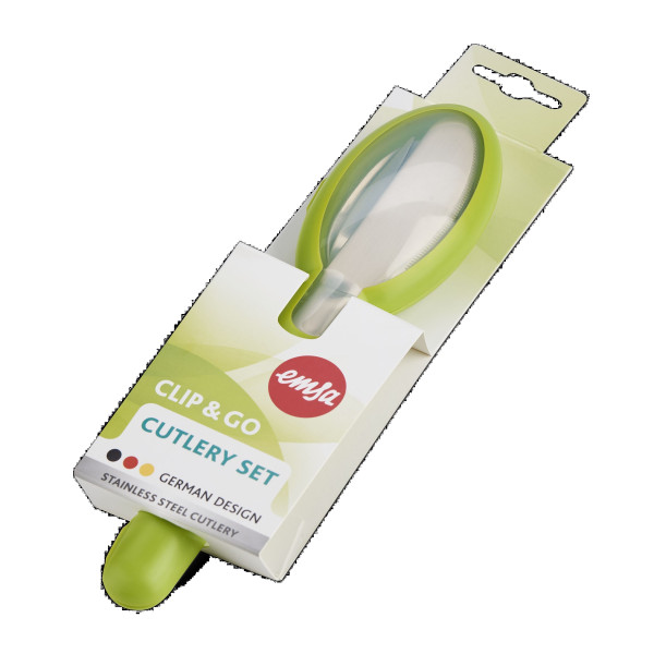 Besteck-Set CLIP &amp; GO