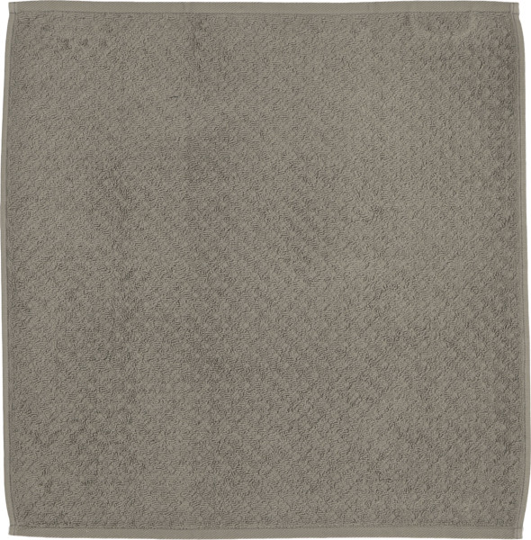 Küchenfrottiertuch in taupe aus Baumwolle