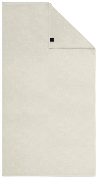 Duschtuch JOOP! UNI CORNFLOWER in creme aus Baumwolle