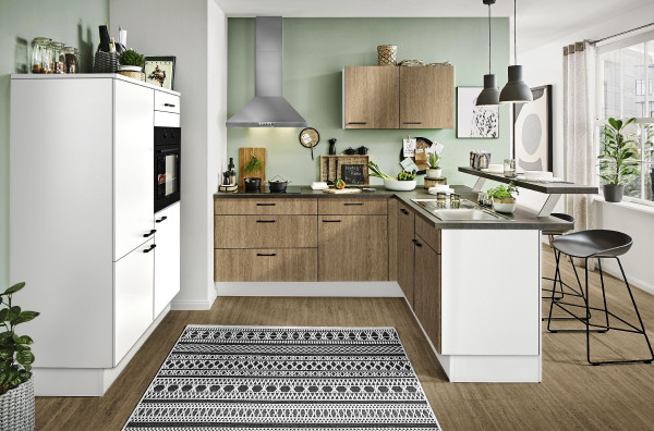 Einbauküche Modulform MF10 in cremeweiß