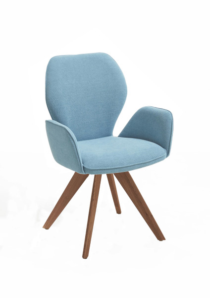 Polsterstuhl COLORADO in  Malea-R eisblau