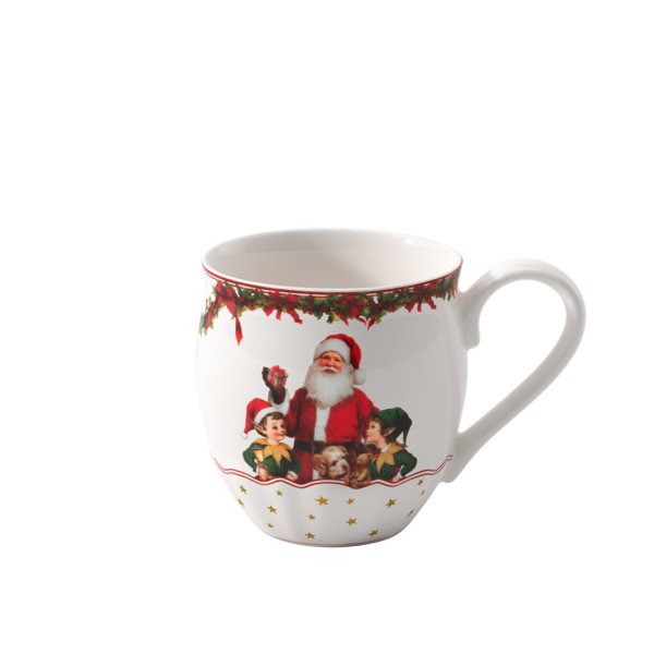 Jahresbecher 2026 in bunt aus Bone China