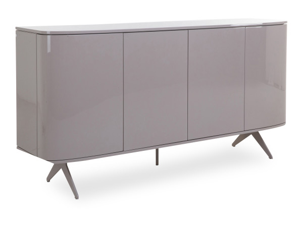 Sideboard MONDO KIGARA in Cappuccino aus Lack Hochglanz
