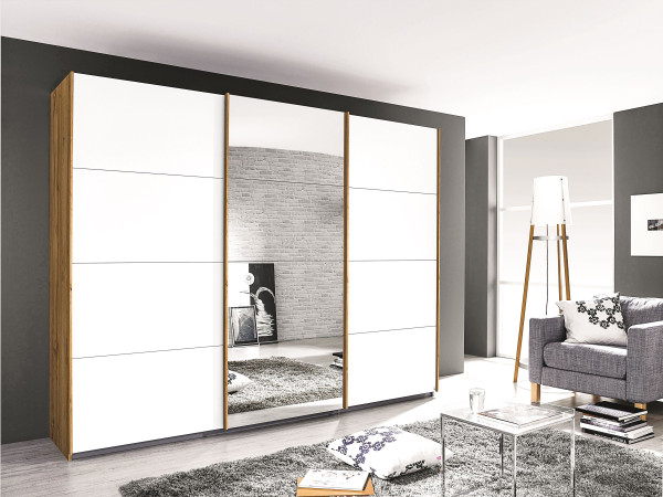 Kleiderschrank HARPER RATINGEN in weiß aus Dekor