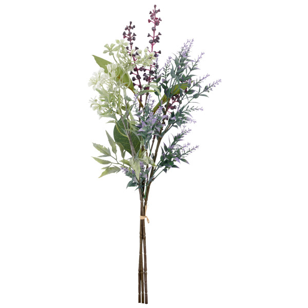 Strauß mit Phytolacca in lila aus Kunststoff