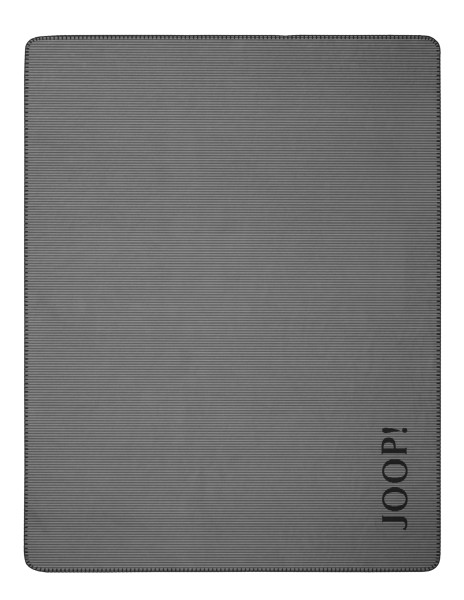 Wohndecke JOOP! TOUCH in grau aus Mischgewebe