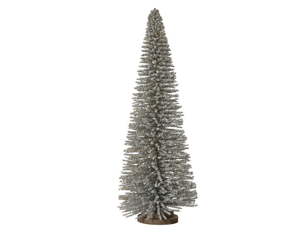 Weihnachtsbaum in beige aus Bambus