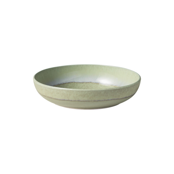 Pastaschale PERLEMOR ALGA in grün aus Bone China
