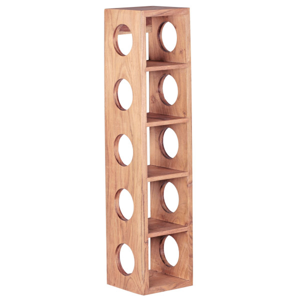 Regal MUMBAI in braun aus Holz