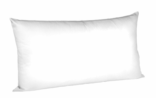 Kissenhülle COLOURS Satin in weiß aus Baumwolle