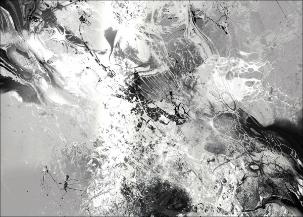 Abstract Black & White (LB 70x100 cm)