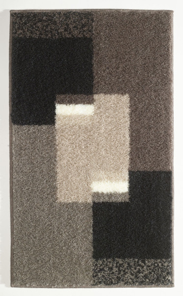Badematte NUNGWI taupe in taupe aus Polyacryl