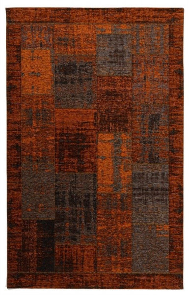 Teppich DELICATE 65 in kupferfarben aus Mischgewebe