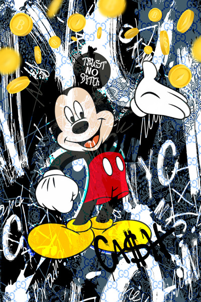 Acrylglasbild Graffiti