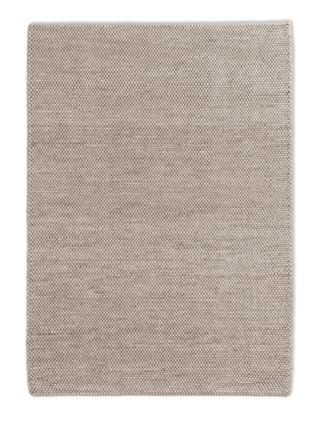 Teppich SCHÖNER WOHNEN POPPY in hellbraun aus Wolle